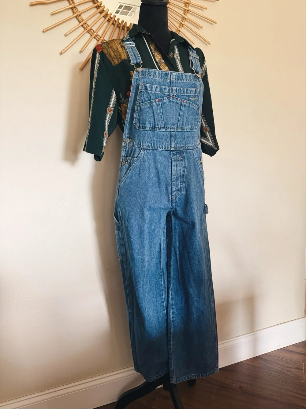 Classic Blue Denim Overalls